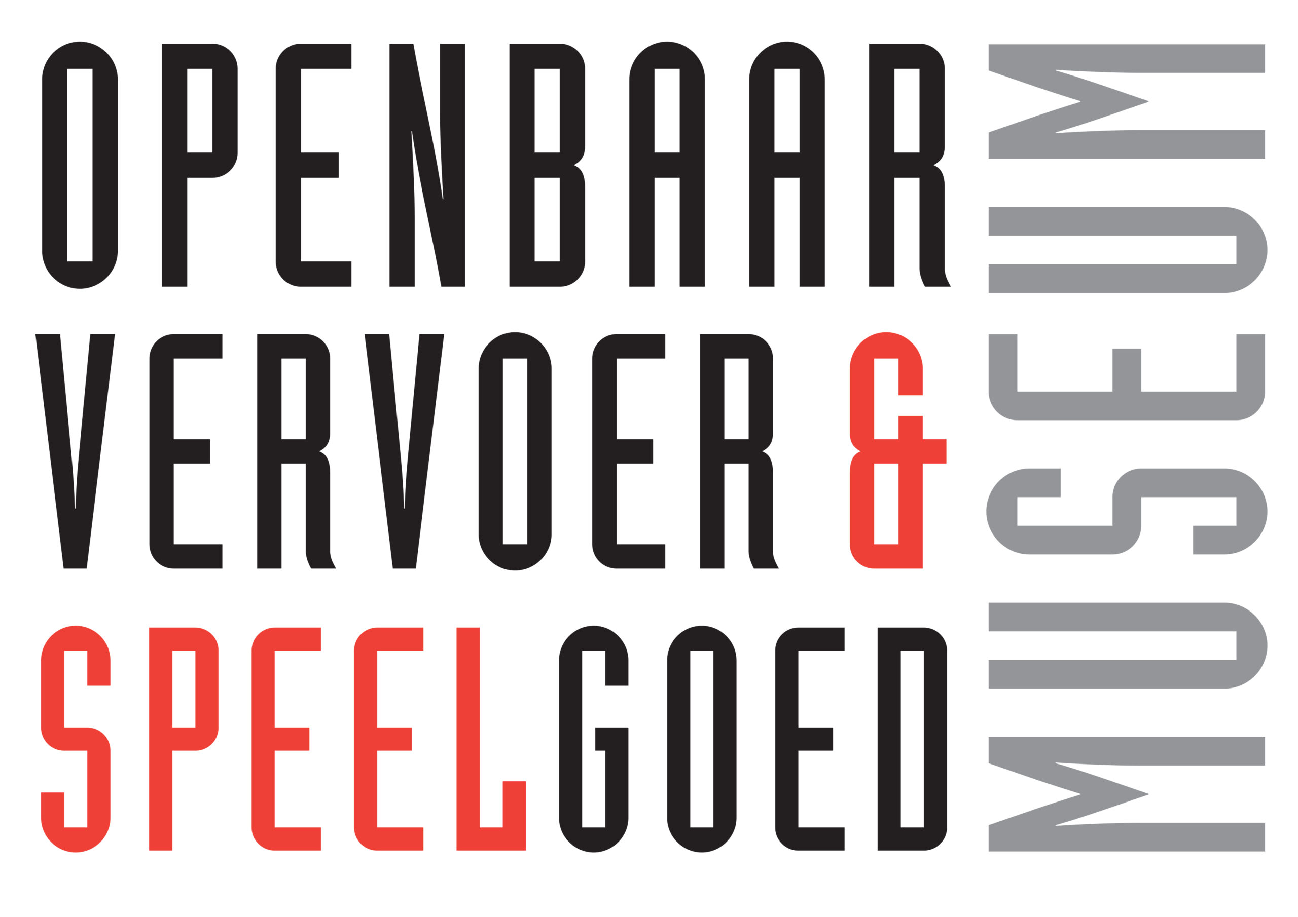 Logo openbaar vervoer en Speelgoedmuseum